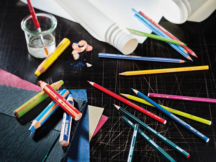 Image du produit STABILO aquacolor crayon de couleur aquarelle (Trié, 36 x)