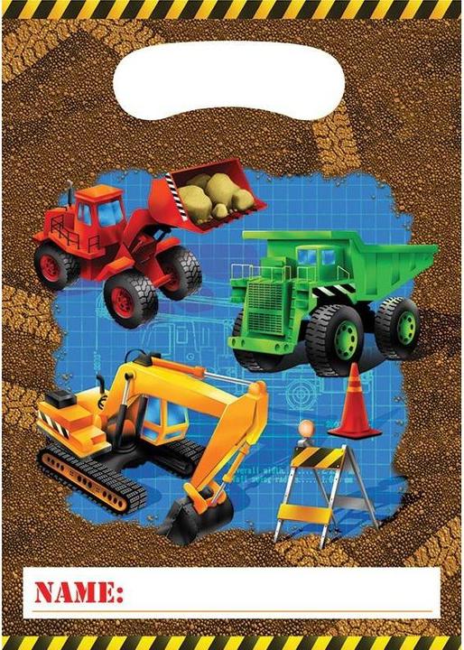 Produktbild Creative Party Bauwagen Partytüten (8er Pack)