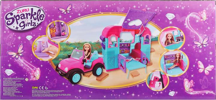 Immagine prodotto Zuru Bambola Sparkle Girlz con jeep e roulotte (100176)
