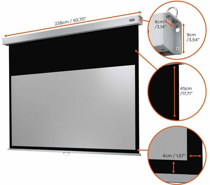 Immagine prodotto Celexon Rollo Professional Plus, 16:10 (101.97", 16:10)