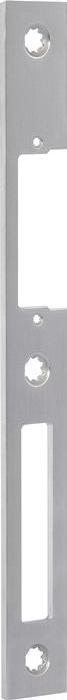 Image du produit G-U Gâches Secury 216x24x3mm R, ER mat (Plaque de frappe)