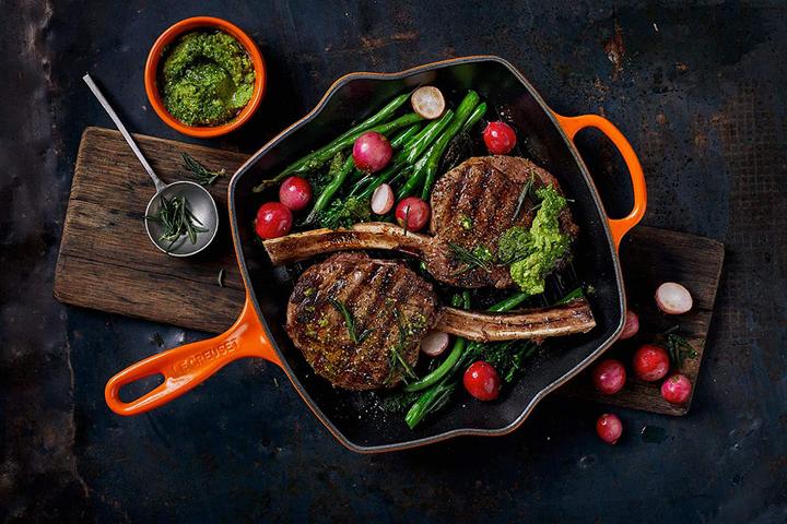 Produktbild Le Creuset Signature (26 cm, Grillpfanne, Gusseisen)