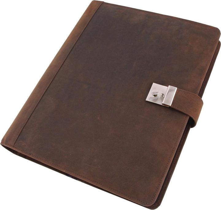 Produktbild Alassio Schreibmappe Leder 28 cm (A4, 1 x)