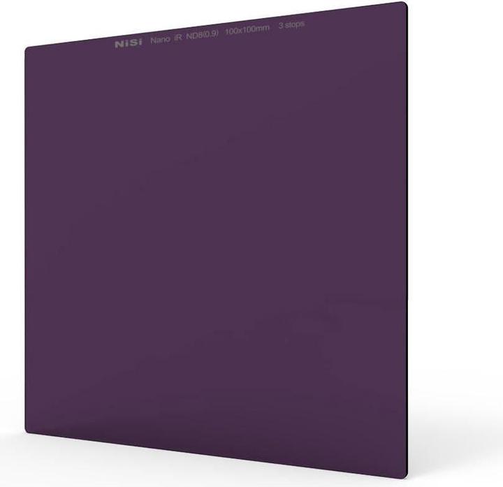 Nisi Nano IR ND8 (0.9) 100x100mm 3 Stop (100 mm, Filtre gris neutre, 100 mm)