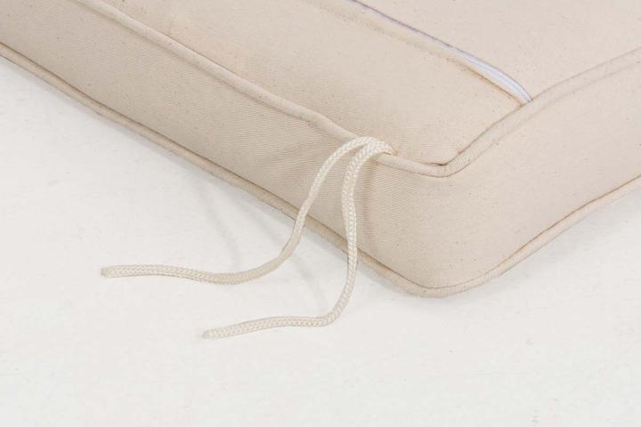 Actual product image CLP Rest for iron chairs 41x41x7, cream