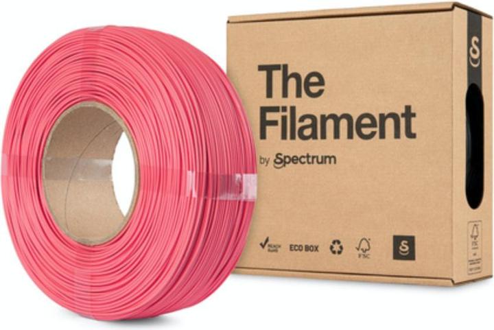 Actual product image The Filament ReFill PLA 1.75mm STRAWBERRY PINK 1kg (PLA, 1.75 mm, 1000 g, Pink)