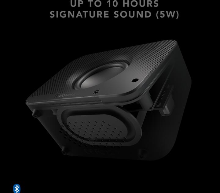 Actual product image Vonmählen Air Beats Go Black (10 h, Rechargeable battery operated)