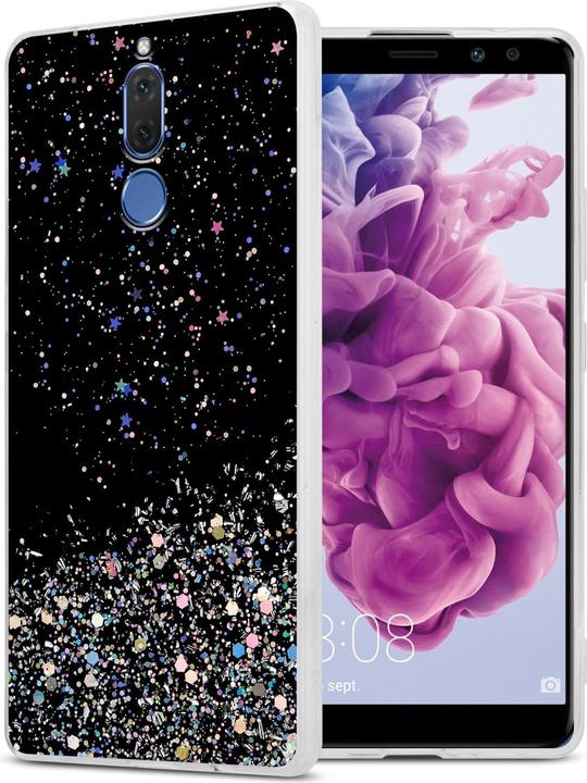 Actual product image Cadorabo TPU Cover with Glitter for Huawei MATE 10 LITE (Mate 10 Lite)