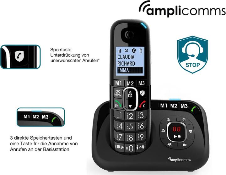 Produktbild amplicom BigTel 1580