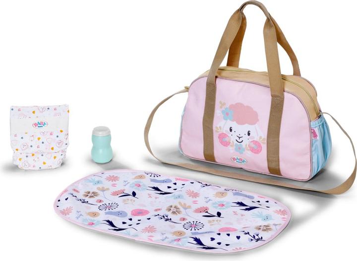 Actual product image Zapf Creation BABY born Wickeltasche Blumen
