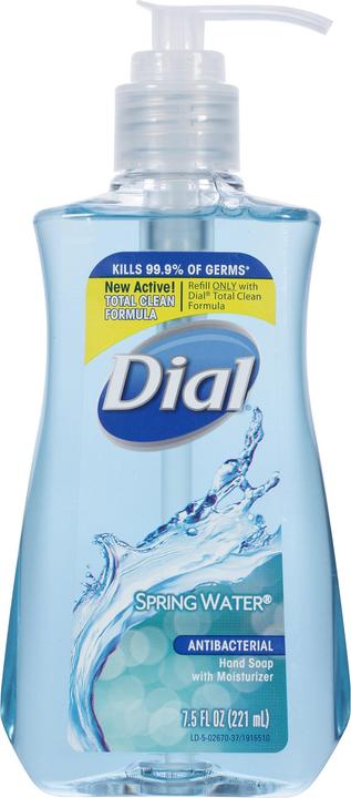 Image du produit ANTI-BAC Savon liquide pour les mains Eau de source 15oz (Savon liquide, 150 ml)