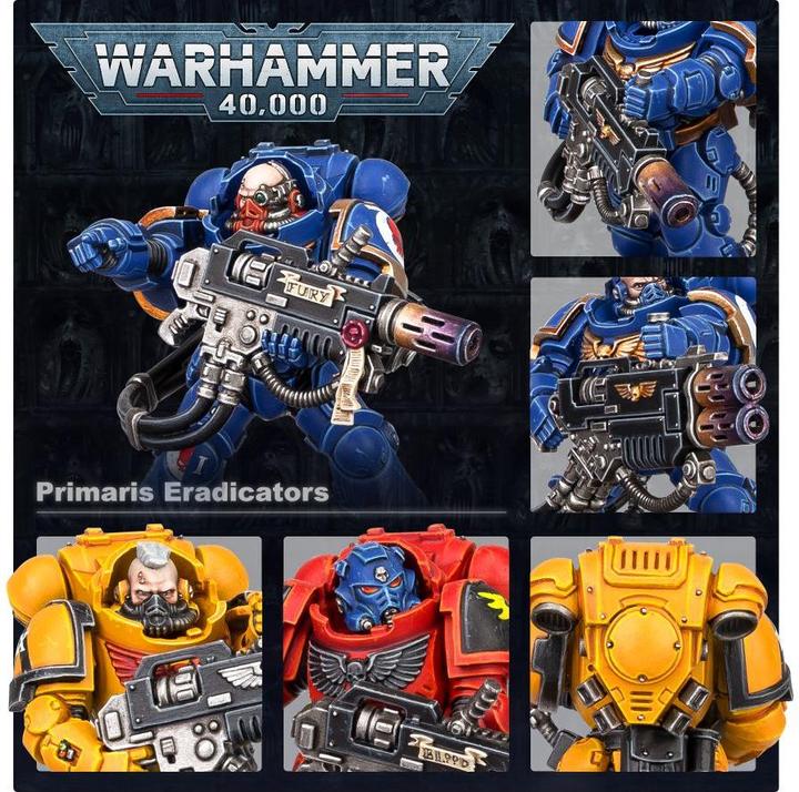 Actual product image Games Workshop Space Marines - Primaris Eradicators (Plastic)