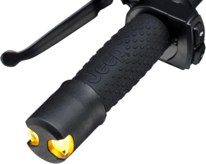 Produktbild Jeep E-Scooter 2XE Sentinel with Turn Signals, 350 W, 8.5 ", 25 km/h, 24 month(s), Black (25 km/h, 25 km)