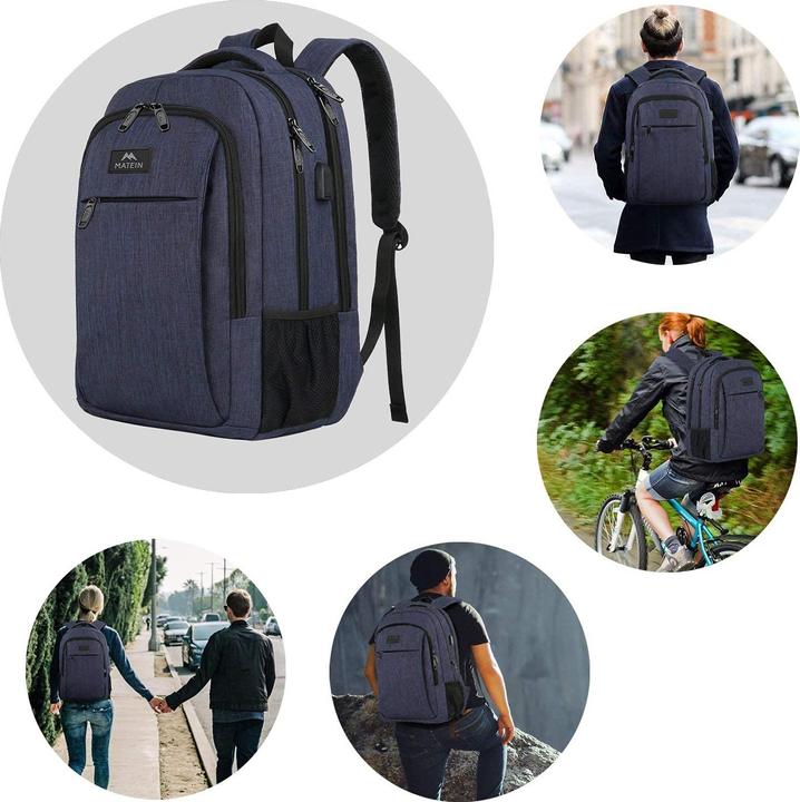 Produktbild Only-Bags.Store Laptop-Rucksack 15,6 Zoll Schulrucksack Teenager wasserdichte Schultasche Anti-Diebstahl mit (32 l)