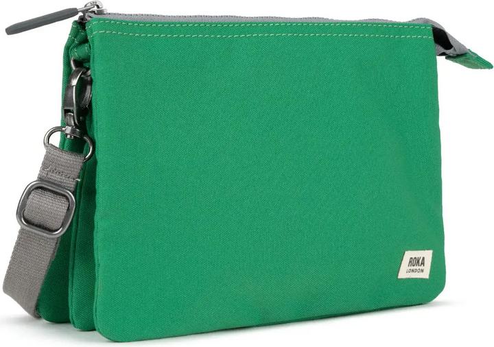 Image du produit Roka London Carnaby Crossbody Mountain Green XL Toile recyclée