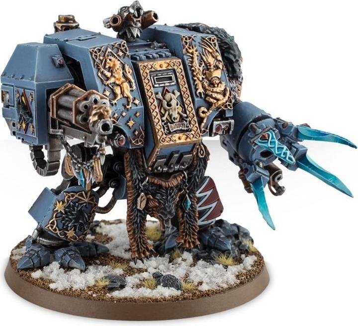 Produktbild Games Workshop Bjorn the Fell-Handed - Space Wolves Venerable Dreadnought - Murderfang (Kunststoff)
