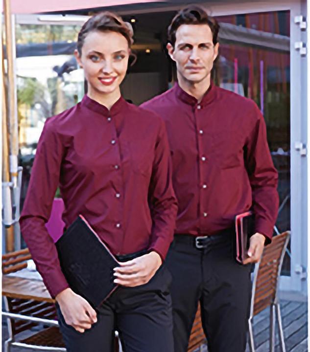 Immagine prodotto Kariban Camicia a maniche lunghe con collo alto (XL)