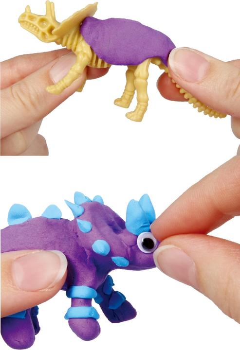 Actual product image Play-Doh Air Clay Dinosaur assorted