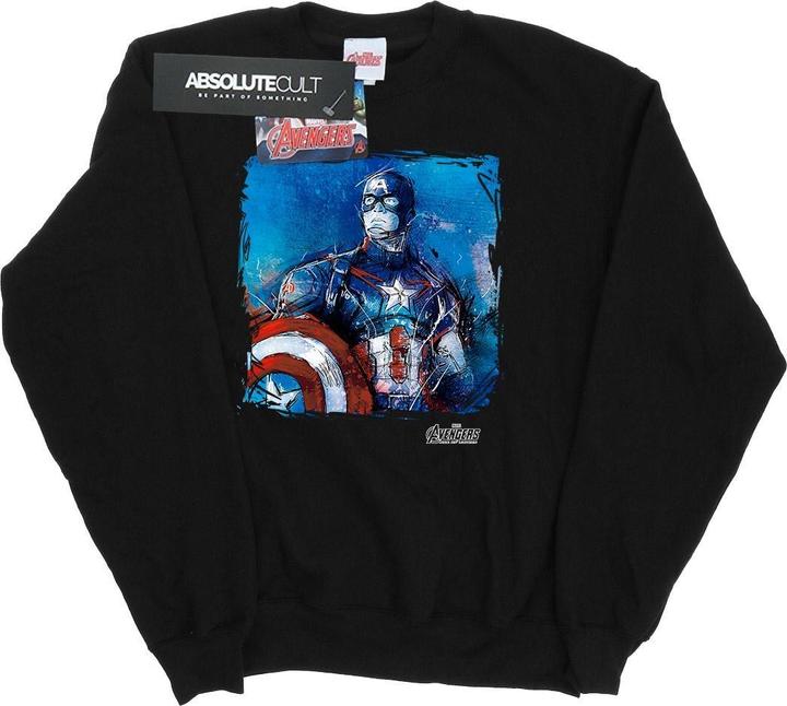 Image du produit - Sweat CAPTAIN AMERICA ART - Femme (L)