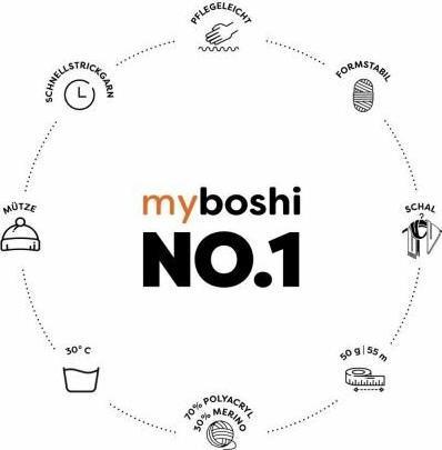 Produktbild Myboshi Nr. 1 col. 151 (55 m)