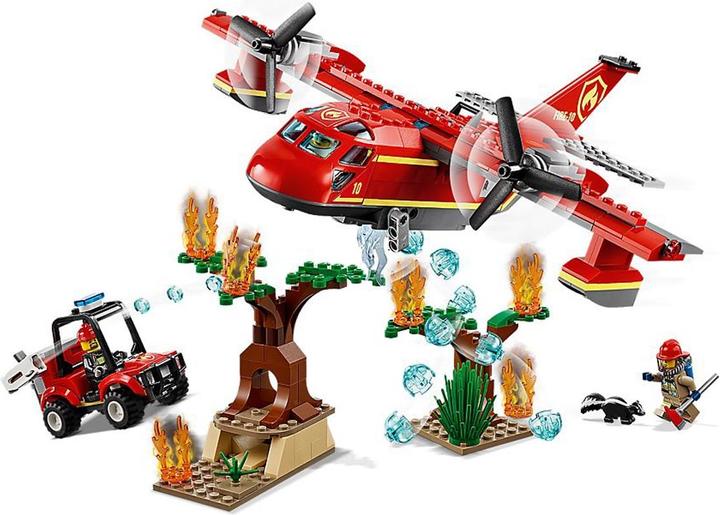 Produktbild LEGO Löschflugzeug der Feuerwehr (60217, LEGO City)