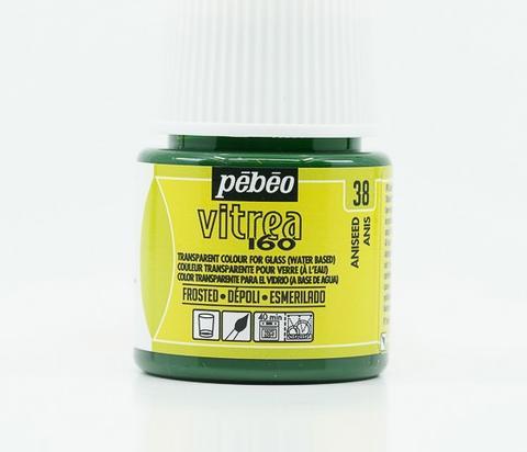 Immagine prodotto Pebeo Vitrea 160 Satinati Effetto Ghiaccio Anice (Anice, 45 ml)