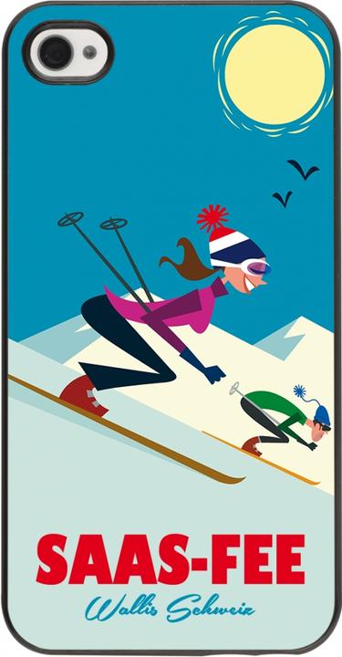 Image du produit PhoneLook Coque Saas-Fee Ski Downhill (Apple iPhone 4)