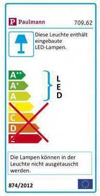 Energie-Label Paulmann MaxLED Flow Stripe Set (Warmweiss, 150 cm, Indoor)