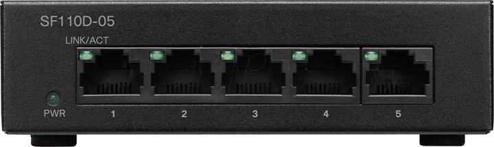 Actual product image Cisco Sf110d-05 (5 ports)