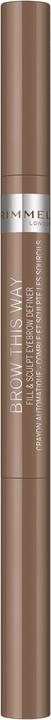 Produktbild Rimmel London Brow This Way Fill & Sculpt (Blonde)