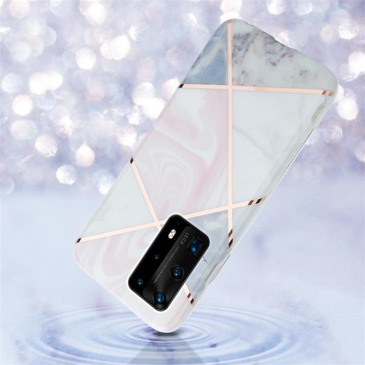 Immagine prodotto Cadorabo IMD TPU Colourful Marble Cover (Huawei P40)