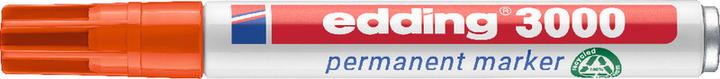 Actual product image Edding Permanent Marker 3000 (Orange, 3 mm, 1 x)