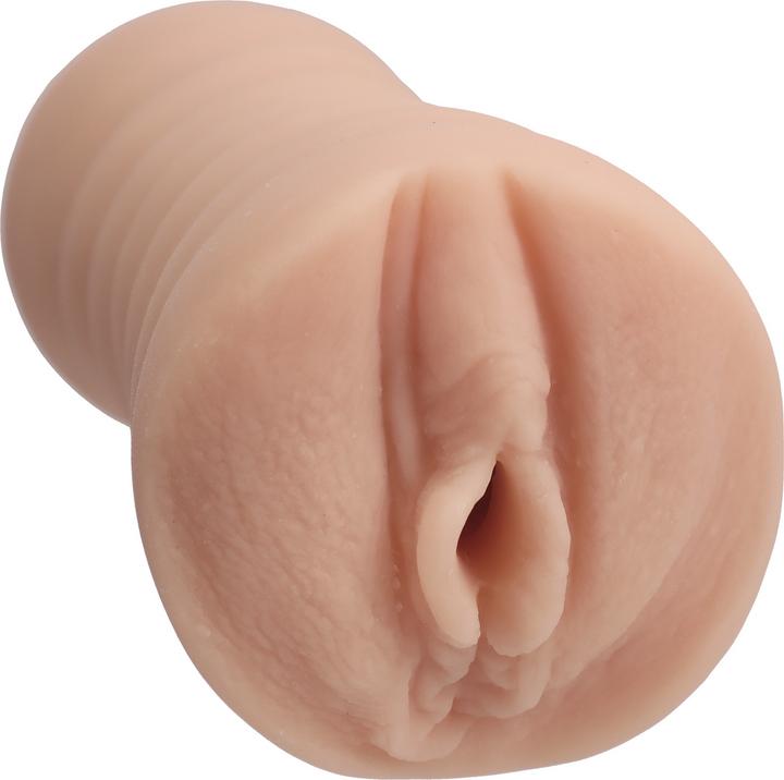 Actual product image Doc Johnson Jenna Foxx - ULTRASKYN Pocket Pussy - Chocolate