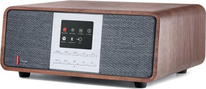 Pinell Supersound 501 - DAB+ Internet radio - walnoot hout