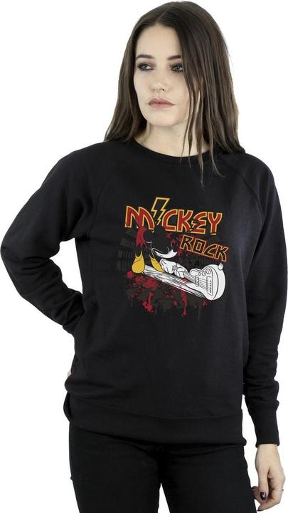 Immagine prodotto Disney Mickey Mouse Smash Guitar Rock Felpa Donna (S)