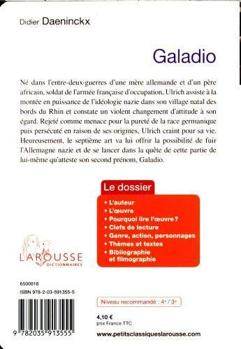 Image du produit Galadio (Français, Daeninckx Didier, 2014)