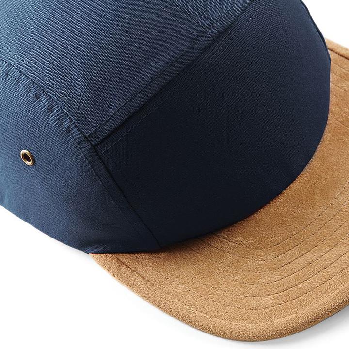 Produktbild Beechfield BaseballKappe mit Kunstwildlederschirm (One Size)