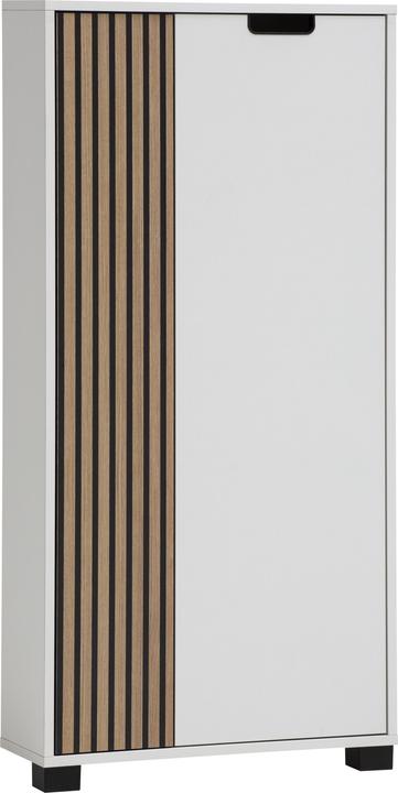 Actual product image Schildmeyer Ryker Highboard mattweiss / Akustikpaneel Optik