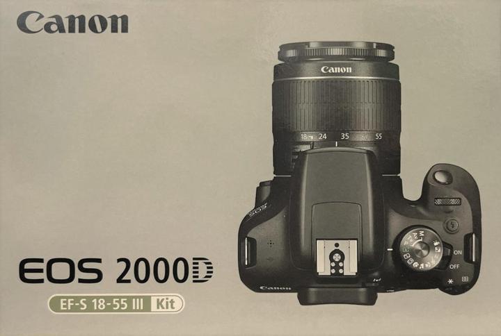 Productafbeelding Canon EOS 2000D - (EU) (18 - 55 mm, 24.10 Mpx, APS-C / DX)