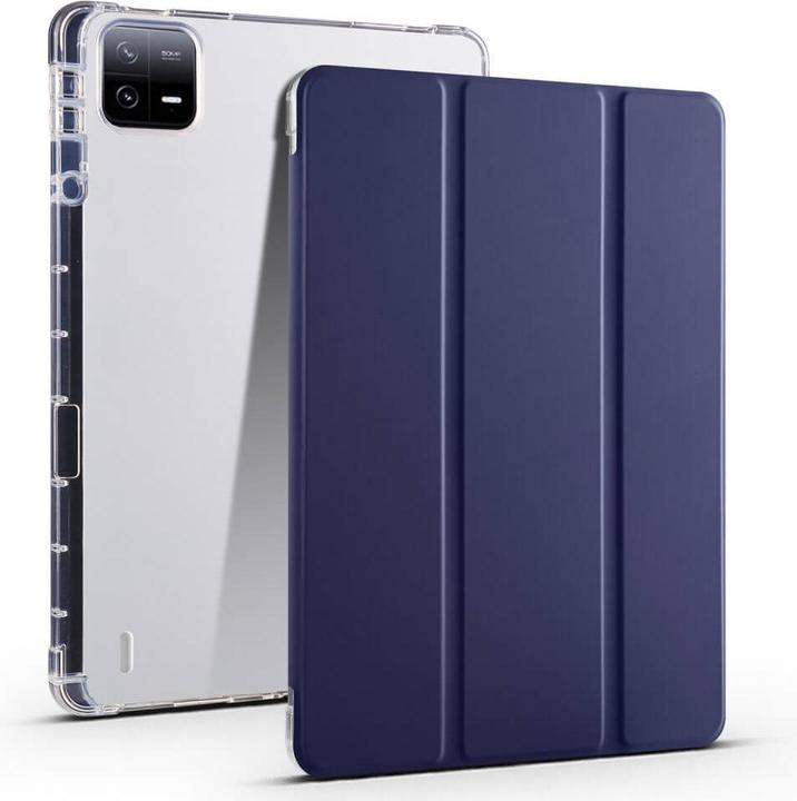 Cover-Discount Xiaomi Pad 6 - Smart Case Portamatite blu scuro (Xiaomi Pad 6, Xiaomi Pad 6 Pro)