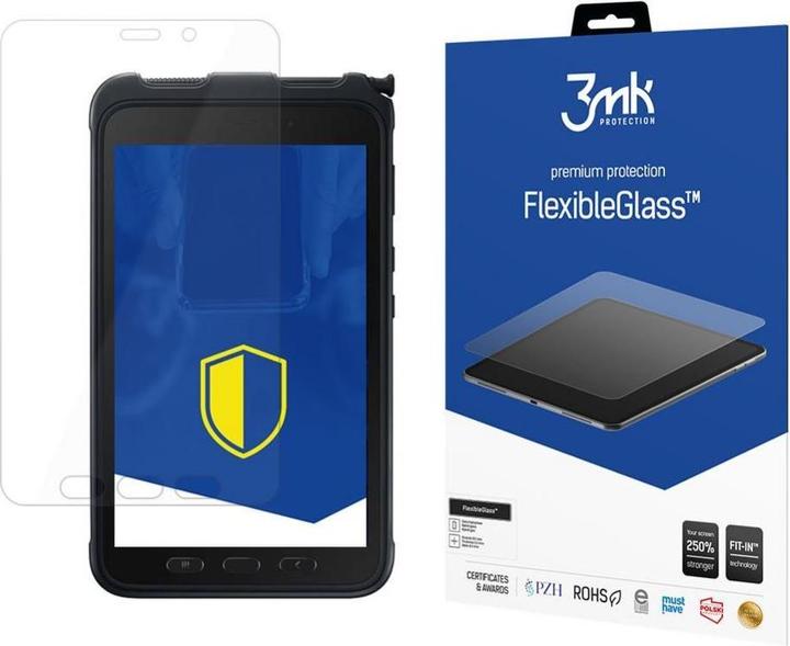 Produktbild 3MK FlexibleGlass Bildschirmschutz, Display Folie (1 Stück, Galaxy Tab Active 3)