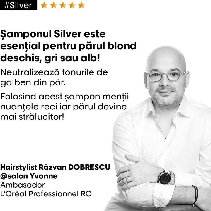 Produktbild L'Oréal Professionnel SILVER shampoo 300 ml (300 ml, Silbershampoo)