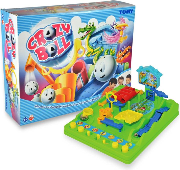 Actual product image Tomy Crazy Ball (German)