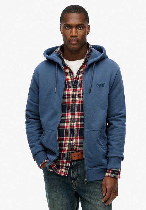 Actual product image Superdry Essential Logo Zip Vest Heren - Maat XL (XL)