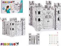 Immagine prodotto Pincello set da colorare castello di carta con 6 pennarelli