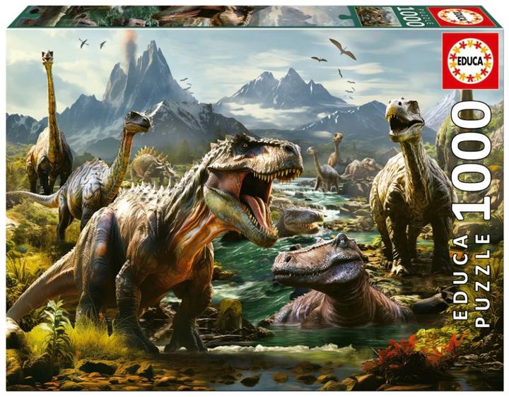 Image du produit Trefl Puzzle Dinosaures sauvages 1000pcs (1000 pièces)