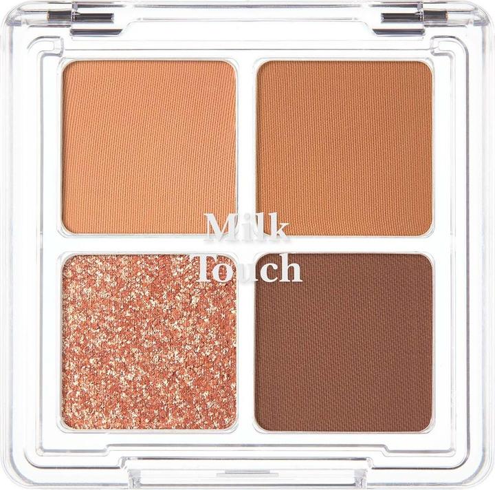 Milk Touch Be my first eye palette:my first brown (Glitzer, Basiston, dunkler Ton, Hauptton)