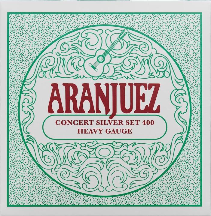 Actual product image Aranjuez Concert Silver 400 (6 x, Guitar, 0.04")