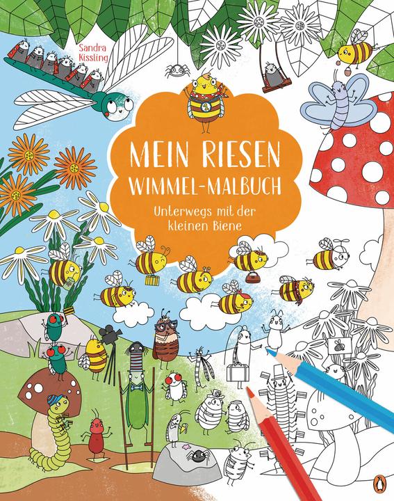 Image du produit Mon livre de coloriage géant - En route avec la petite abeille