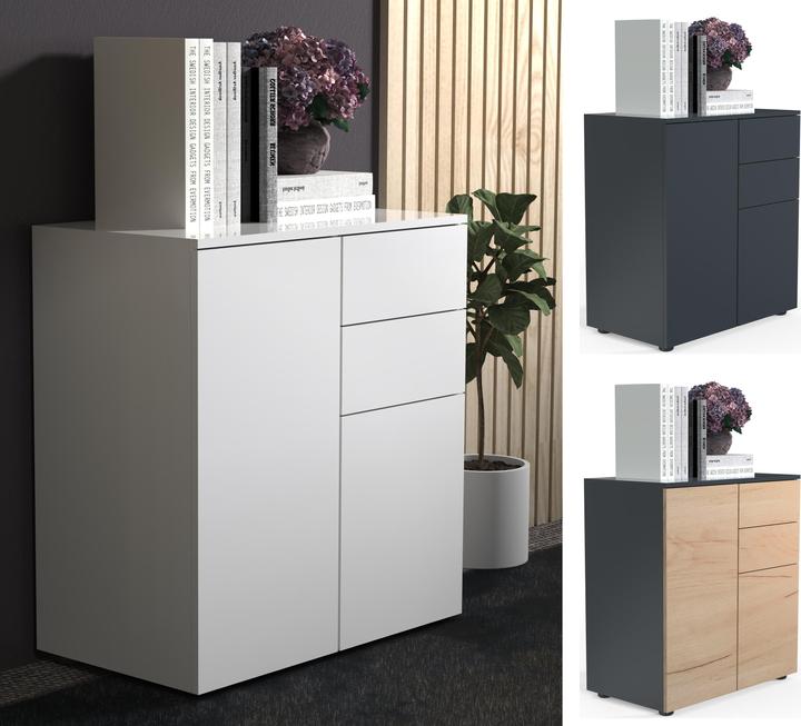 Actual product image VCM Kommode Sideboard Dalosa 4 Schublade (70 x 39 x 77 cm)